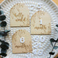 Baby Milestone Cards - Leavy Greenery