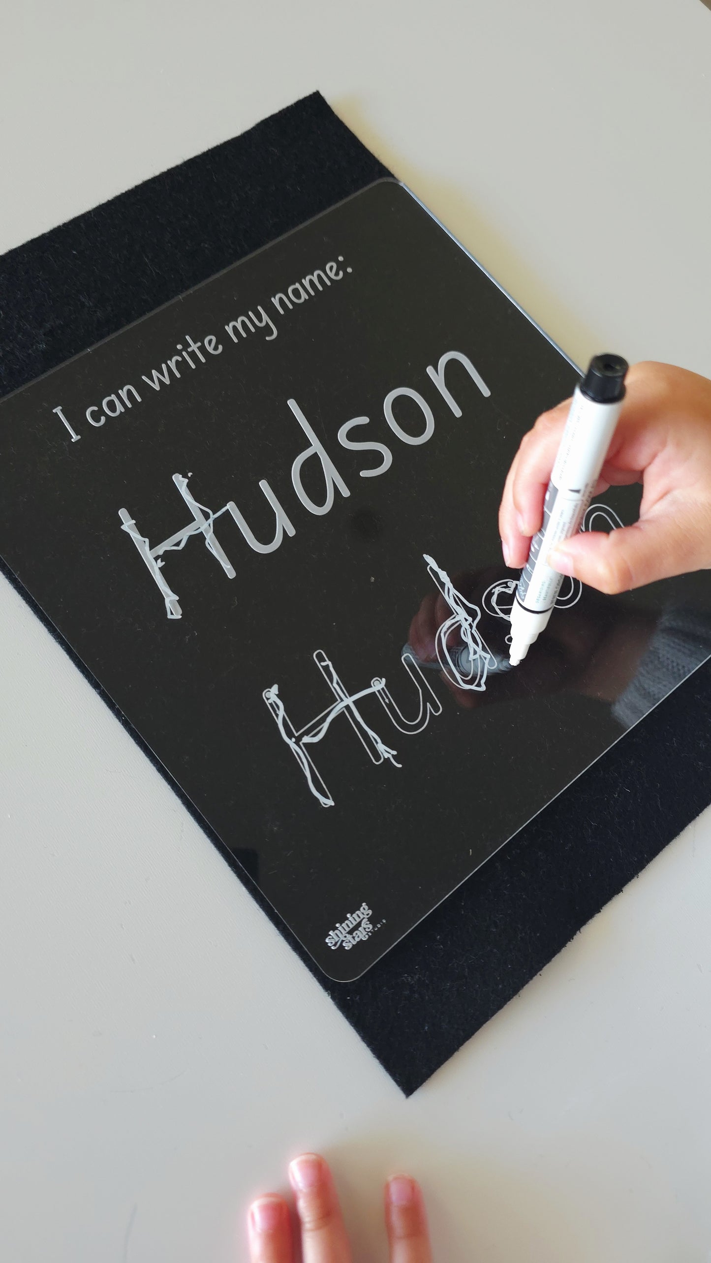 Personalised Acrylic Name Tracing Board - Version 1