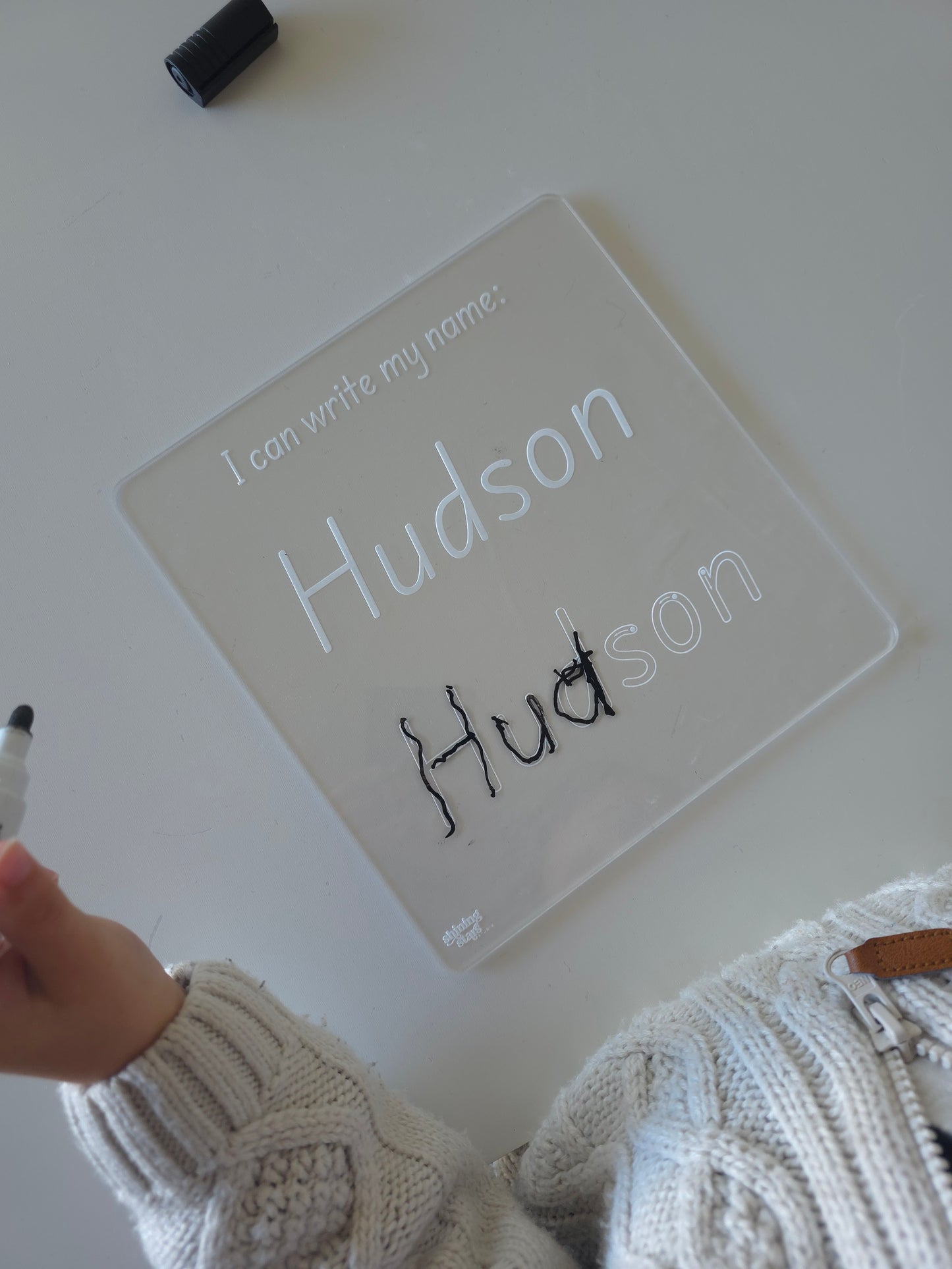 Personalised Acrylic Name Tracing Board - Version 1