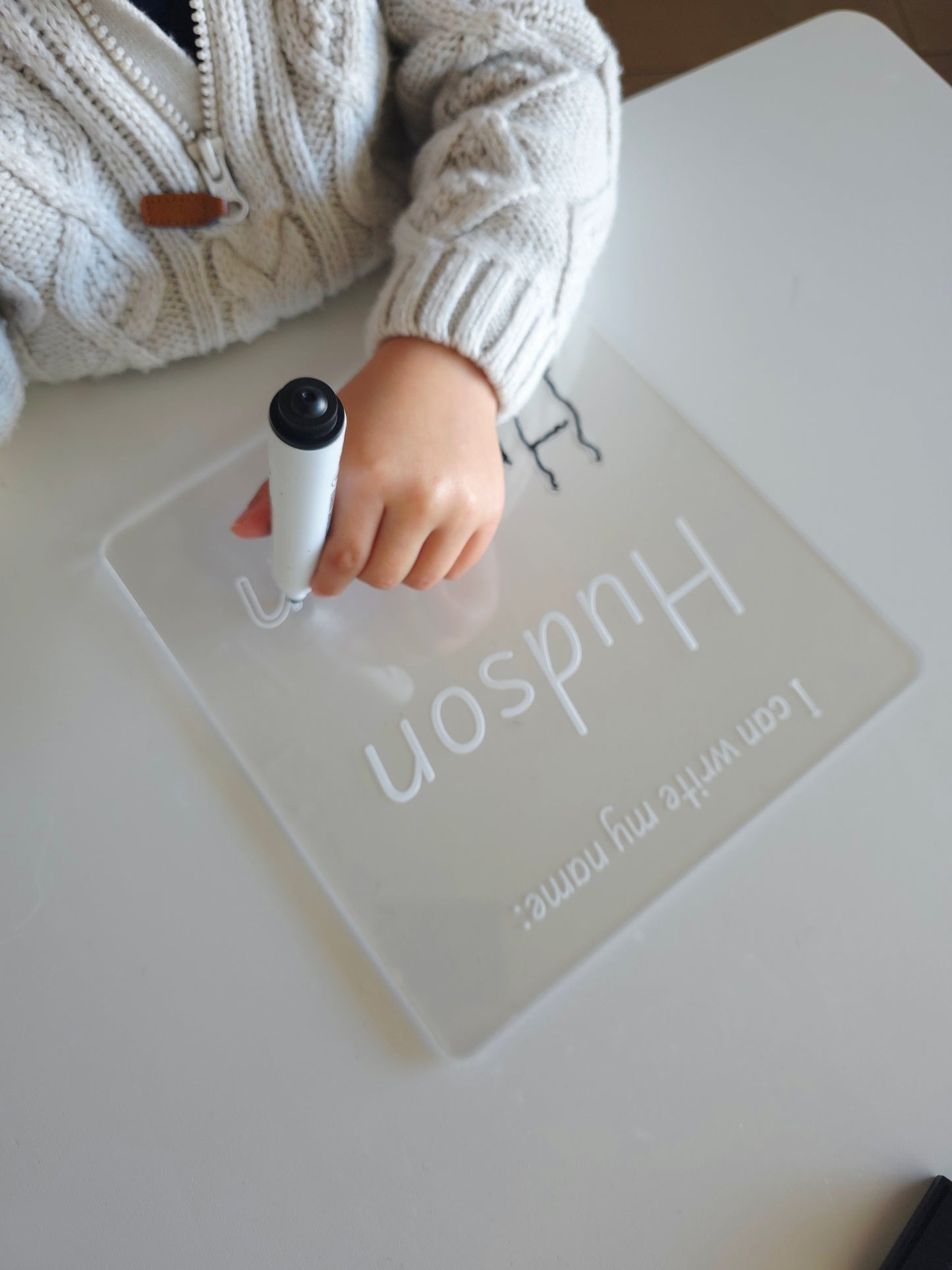 Personalised Acrylic Name Tracing Board - Version 1