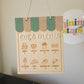 Café Menu - Green and Beige - S&S Collection