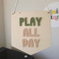 Play All Day Banner - S&S Collection