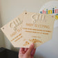 Baby Sleeping Sign - S&S Collection