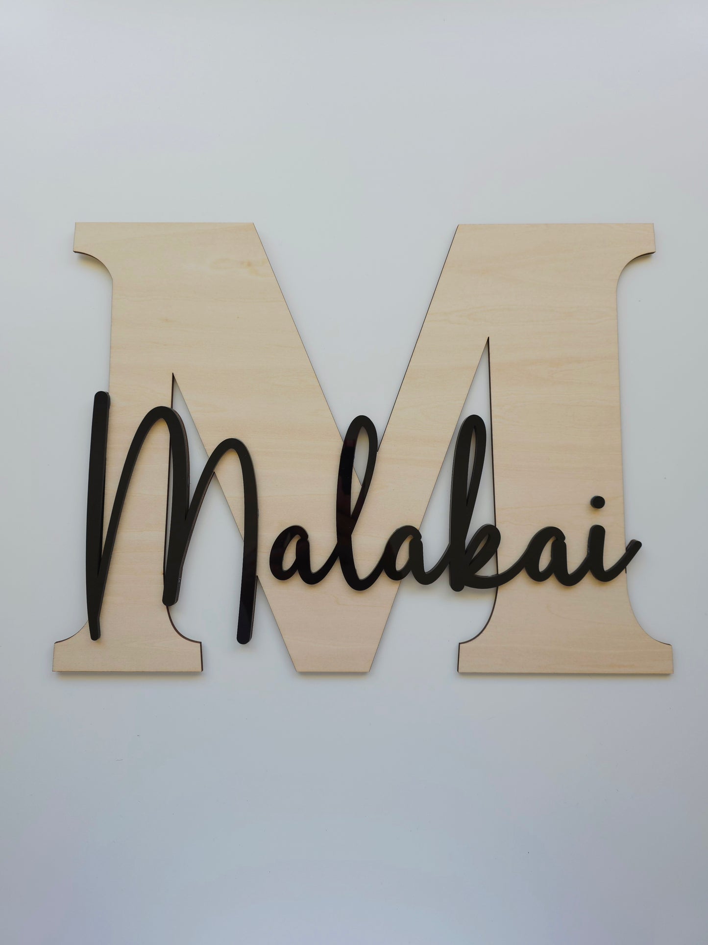 Name Initial Plaque