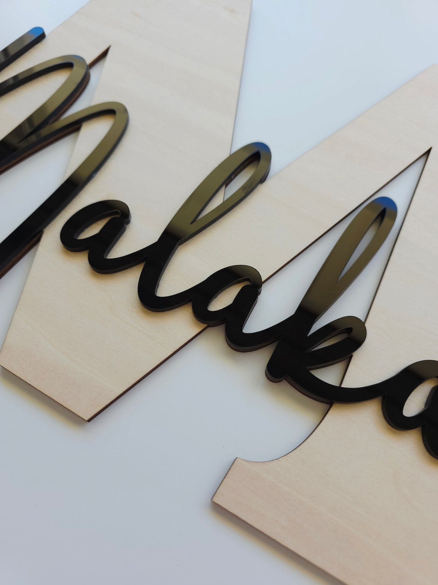 Name Initial Plaque