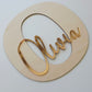 Name Initial Plaque