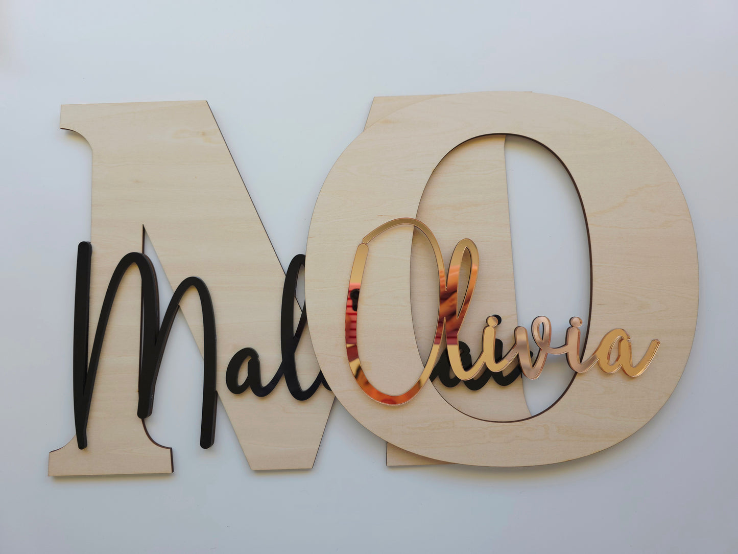 Name Initial Plaque