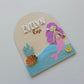 Mermaid Name Plaque - Personalised