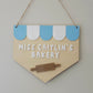 Café, Market, Bakery Hanging Banner - Personalised and Customisable