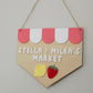 Café, Market, Bakery Hanging Banner - Personalised and Customisable