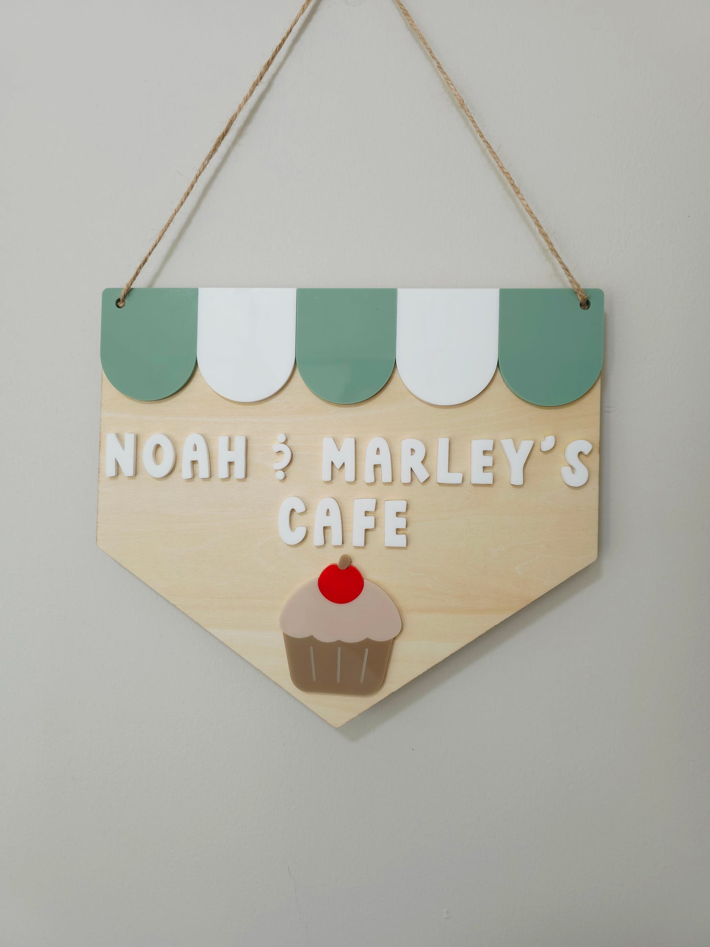 Café, Market, Bakery Hanging Banner - Personalised and Customisable