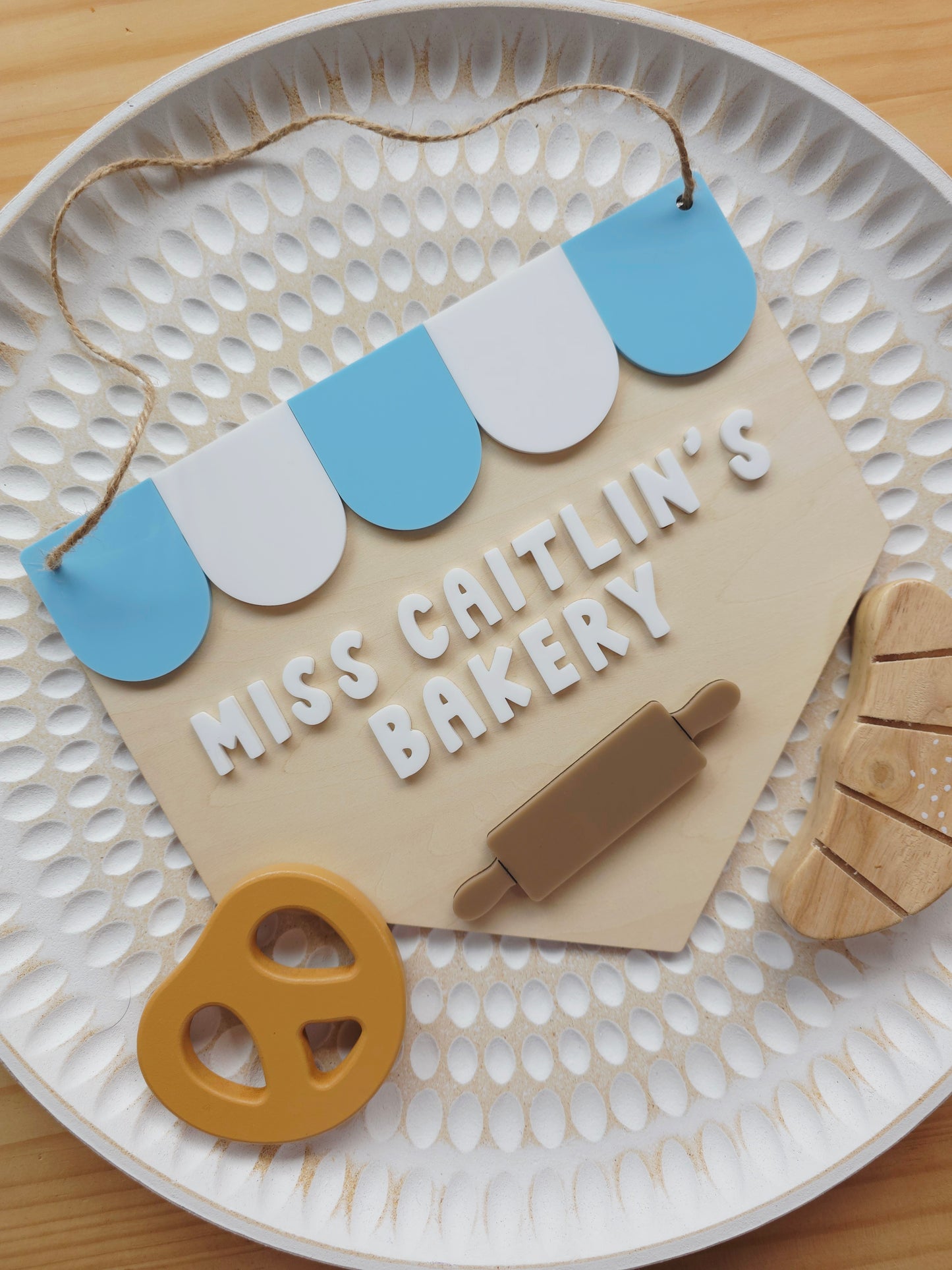 Café, Market, Bakery Hanging Banner - Personalised and Customisable