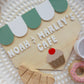 Café, Market, Bakery Hanging Banner - Personalised and Customisable