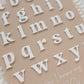 Alphabet Hanging Banner - Vintage Font