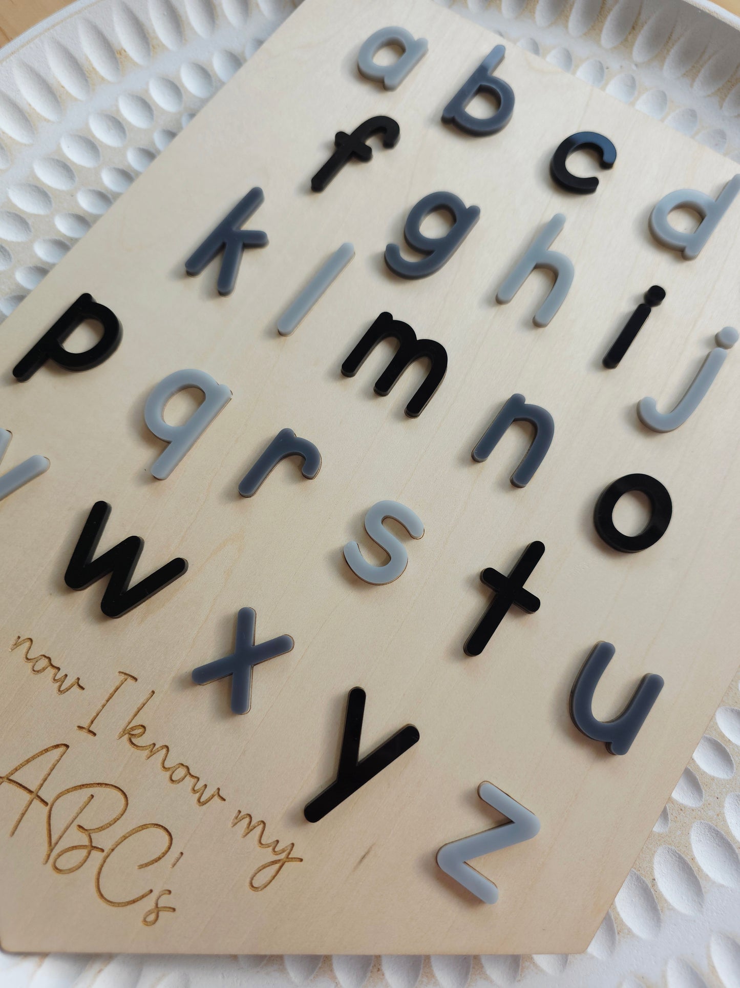 Alphabet Hanging Banner - Classic Font