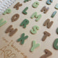 Alphabet Hanging Banner - Bubble Font