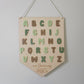 Alphabet Hanging Banner - Bubble Font