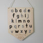 Alphabet Hanging Banner - Classic Font
