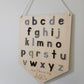 Alphabet Hanging Banner - Classic Font