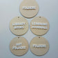 Classroom Storage Circle Labels - Set
