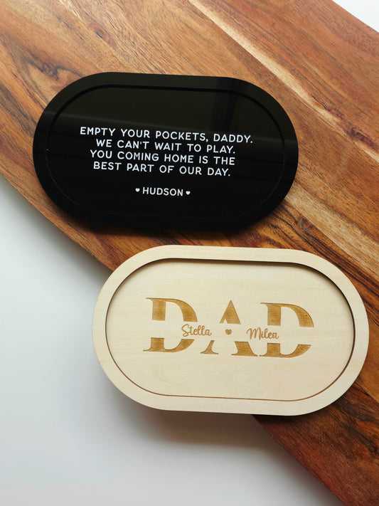 Trinket Tray For Dad