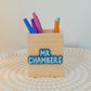 Personalised Pencil Pots - Plastic & Wood