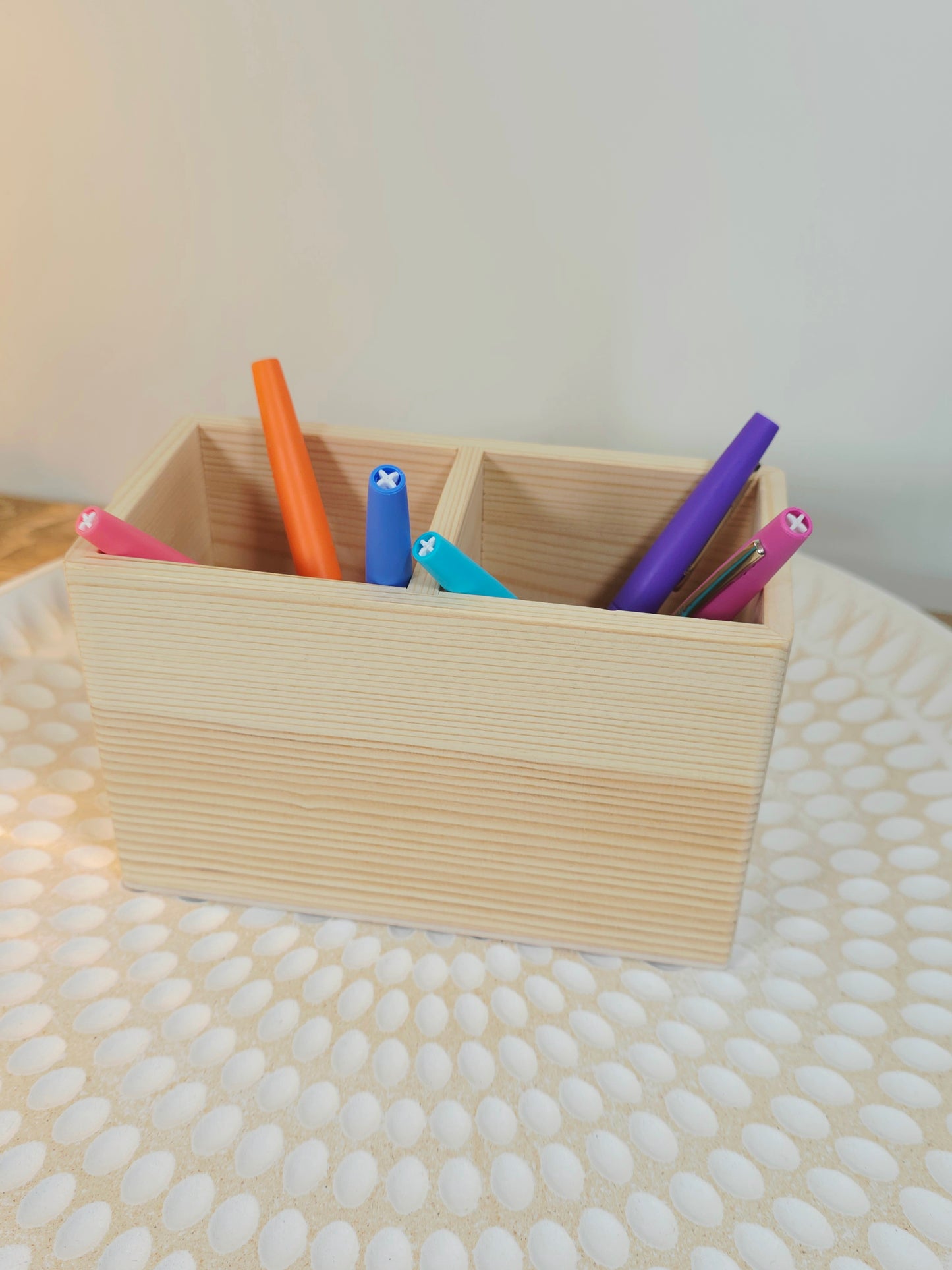 Personalised Pencil Pots - Plastic & Wood