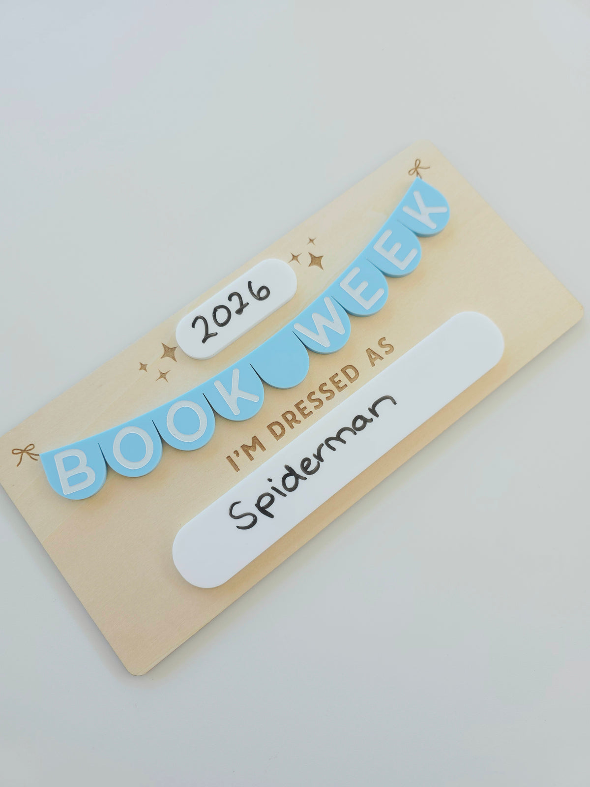 Book Week Dressed Up As Plaque