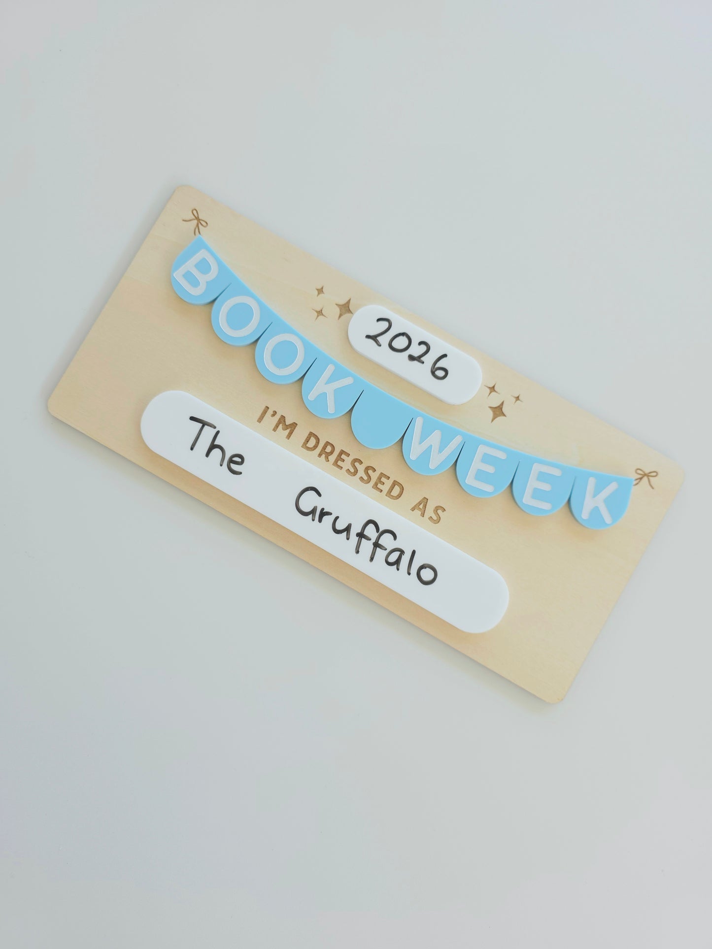 Book Week Dressed Up As Plaque