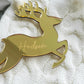 Reindeer Personalised Ornament - Mirror