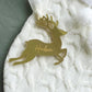 Reindeer Personalised Ornament - Mirror