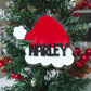 Santa Hat Personalised Ornament