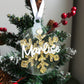 Snowflake Personalised Christmas Ornament - Acrylic