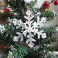 Snowflake Personalised Christmas Ornament - Acrylic