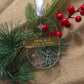 Christian Nativity Christmas Ornaments - Set of 2