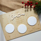 Christmas Santa Snack Board - Rectangular (Personalised)