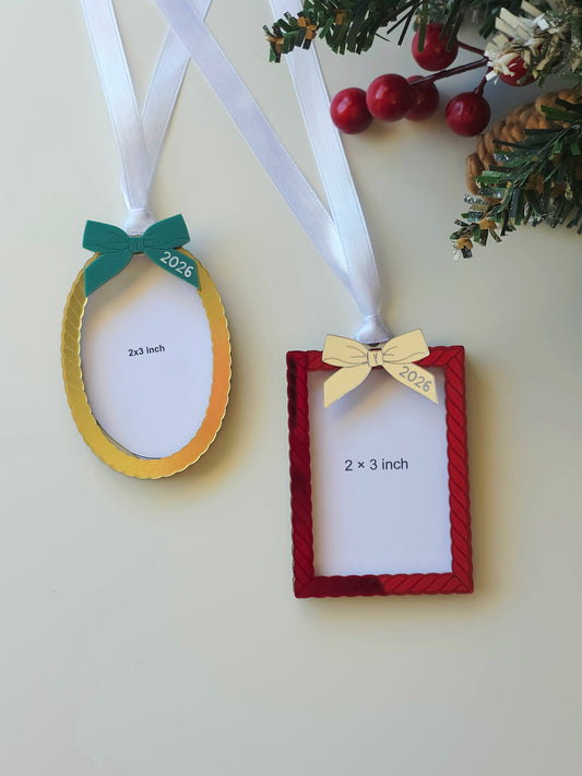 Christmas Photo Frame Ornament
