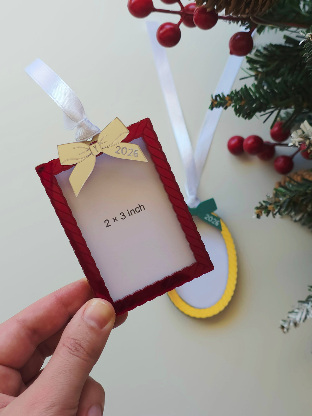 Christmas Photo Frame Ornament