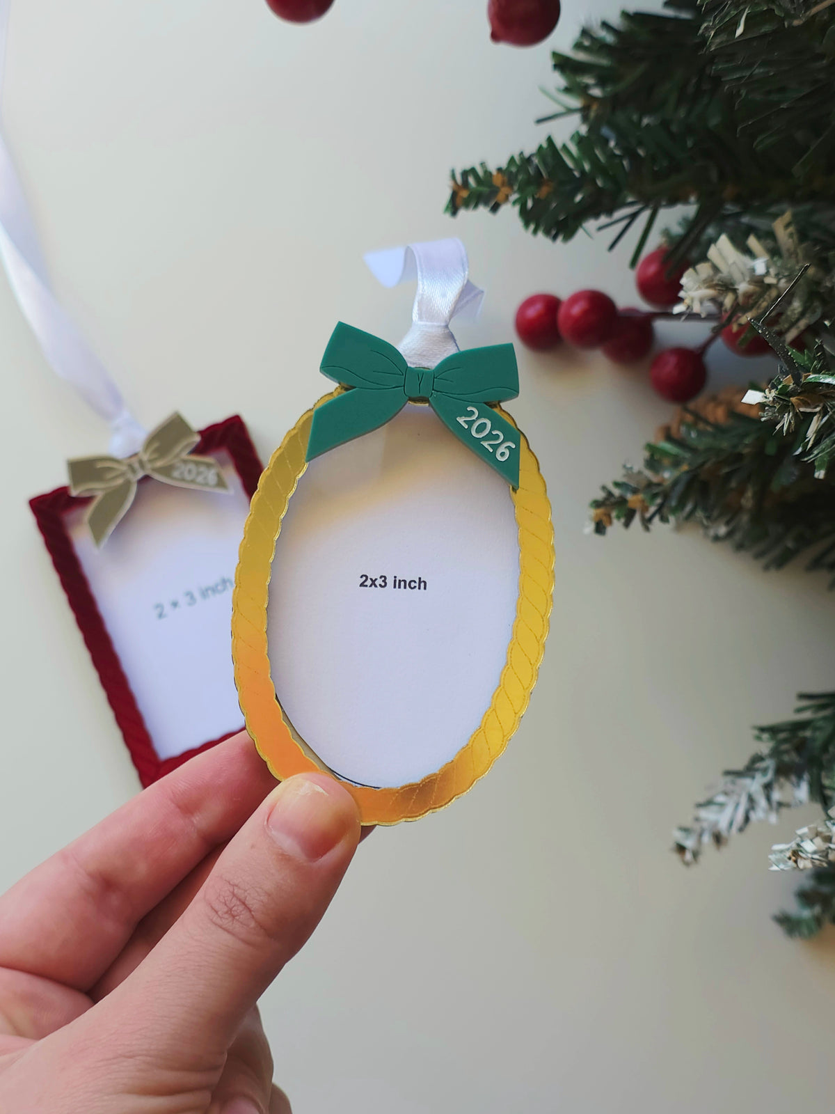 Christmas Photo Frame Ornament