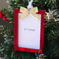 Christmas Photo Frame Ornament