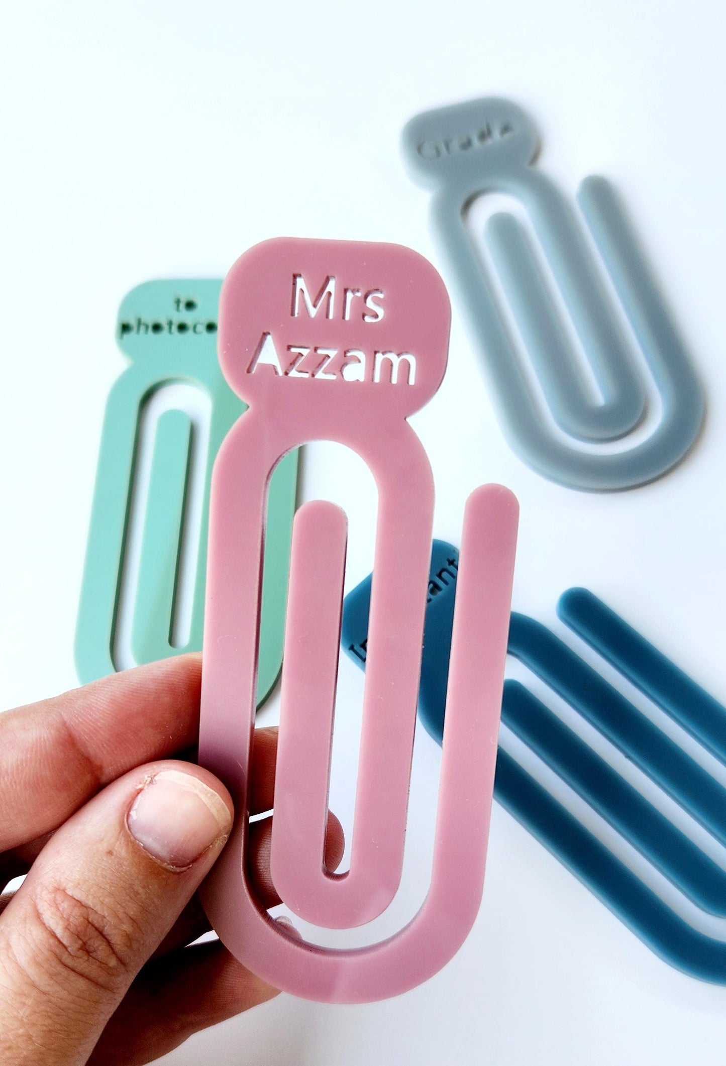 Personalised Jumbo Paperclip