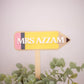 Teacher Personalised Plant Stake