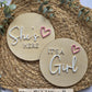 Reversible / Single-sided Birth Announcement Circle