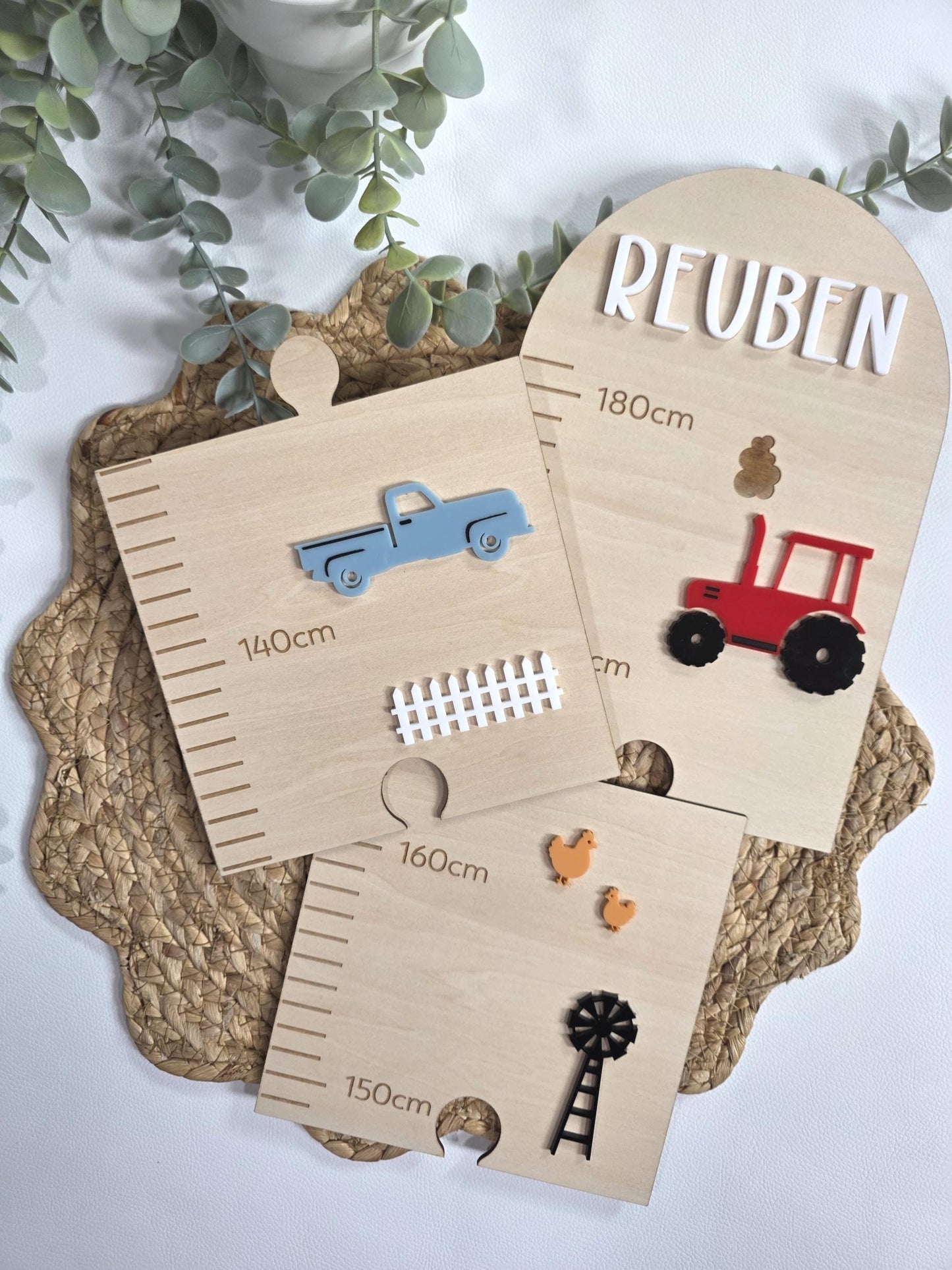 Farming Themed Growth Chart