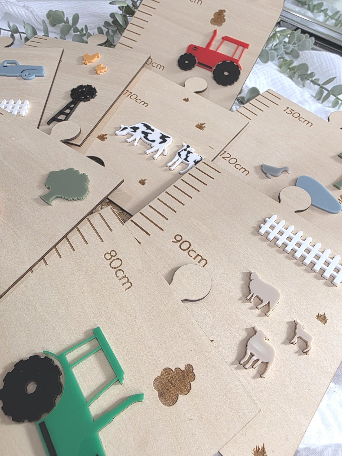 Farming Themed Growth Chart