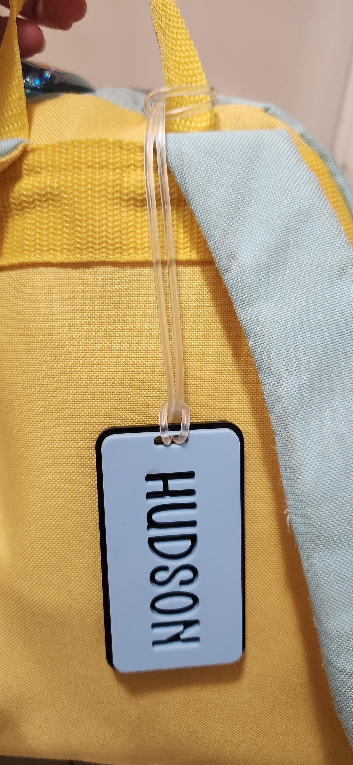 Bag Tag Rectangular