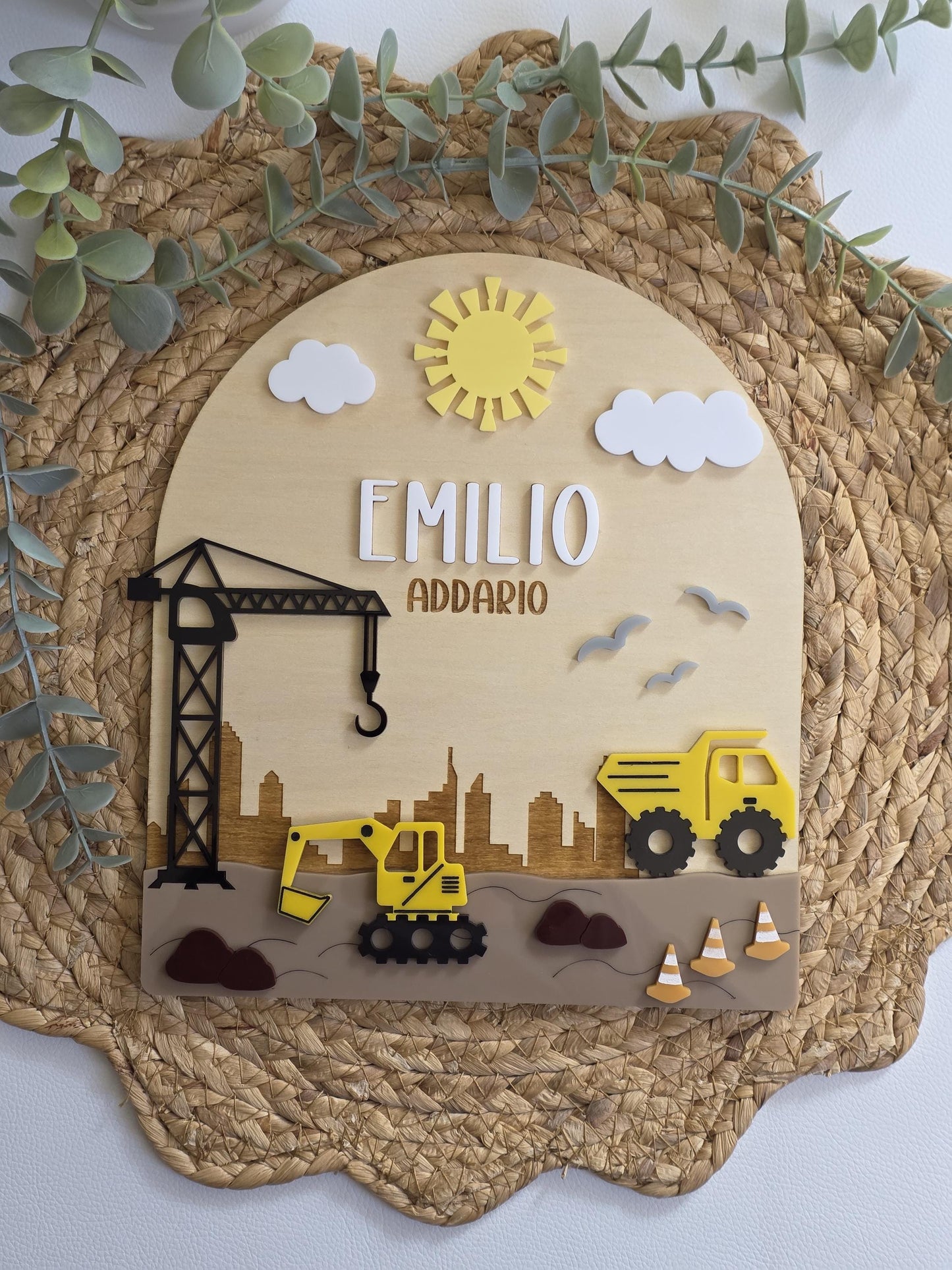 Construction Name Sign