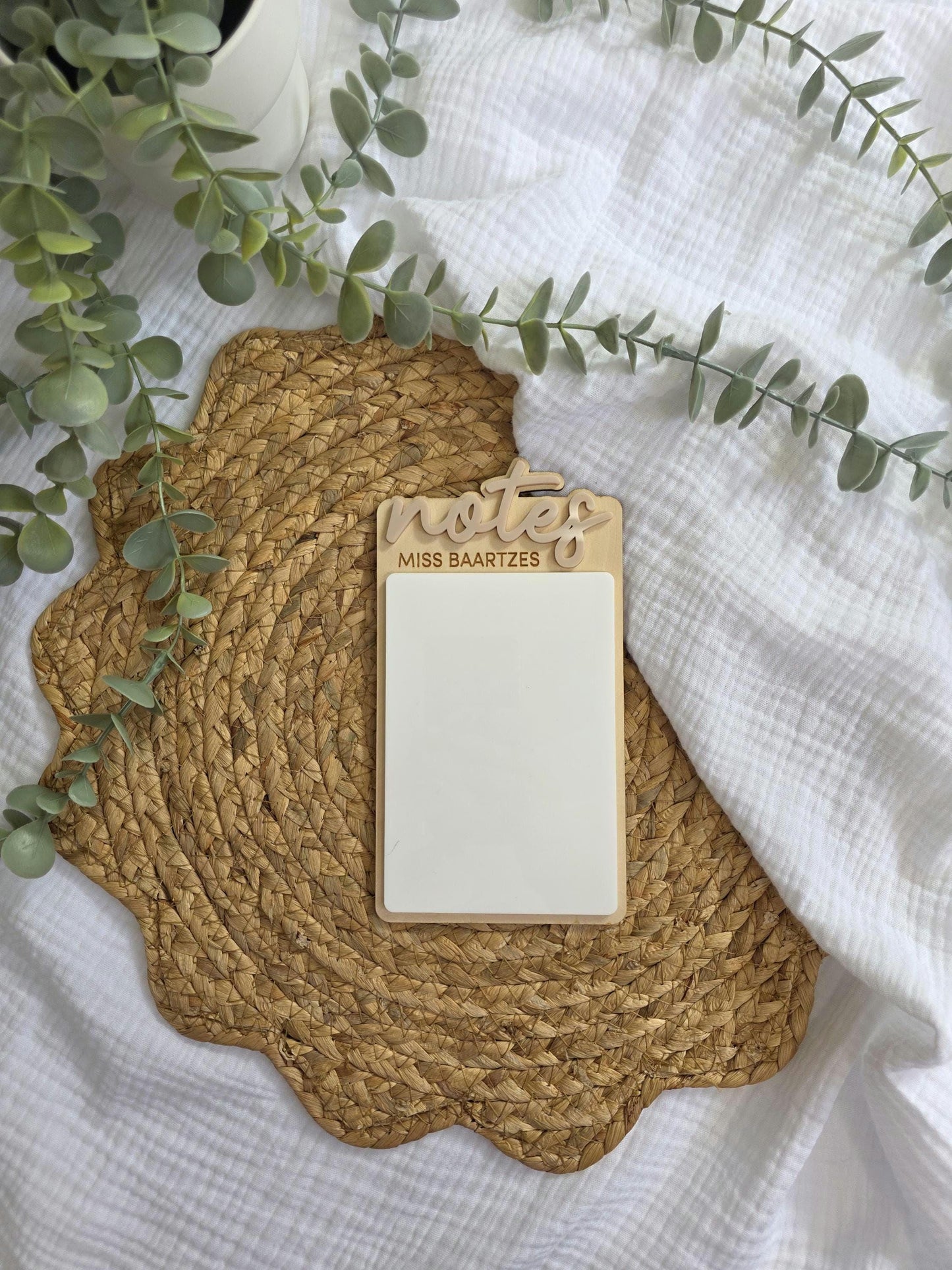 Teacher Dry Erase Note Pad