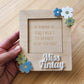 Teacher Sticky Note Holder Flowers