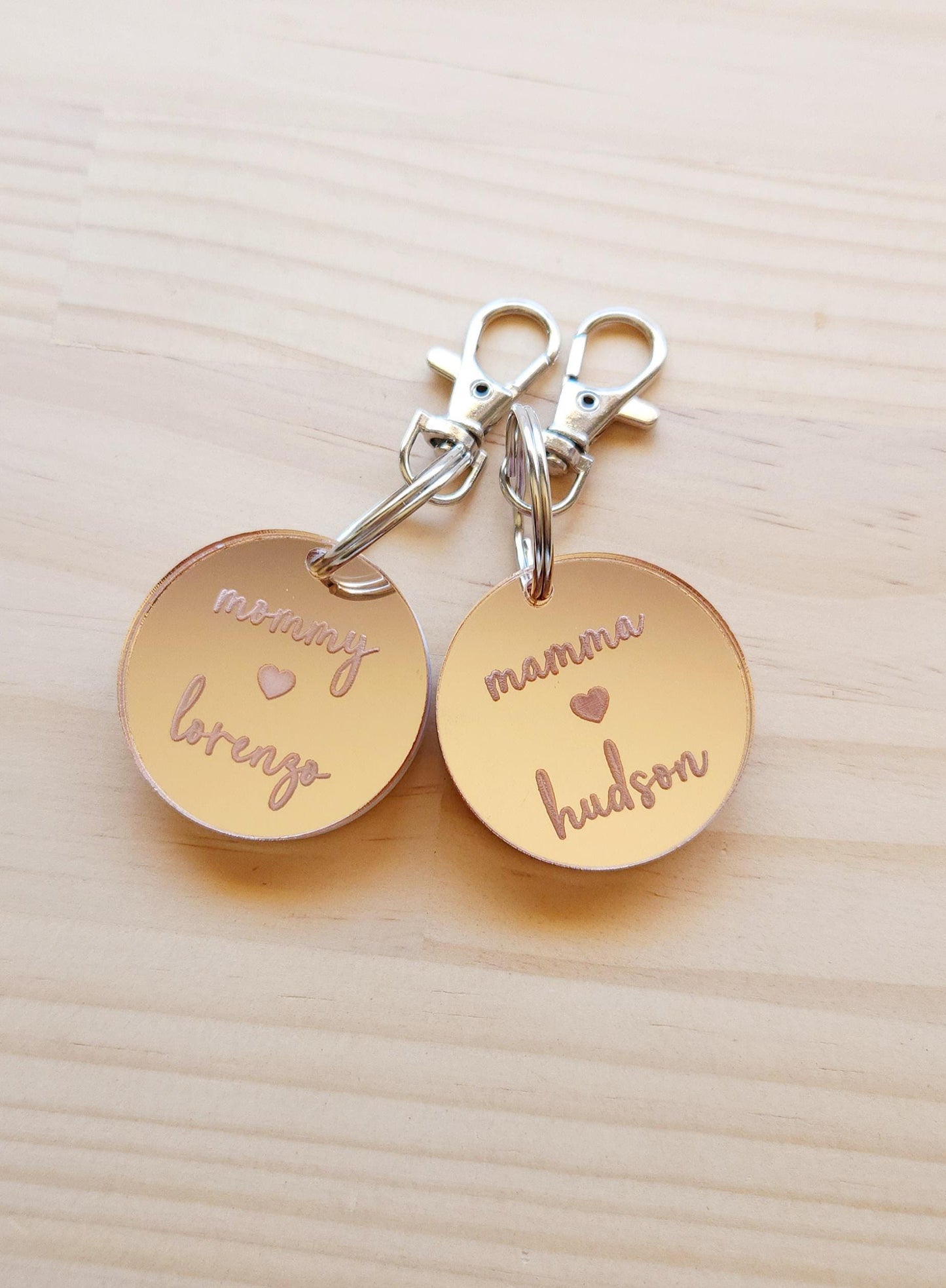 Acrylic Keyring for Mum